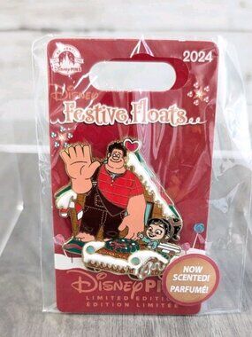 2024 Disney Parks Wreck It Ralph Vanellope Christmas Floats